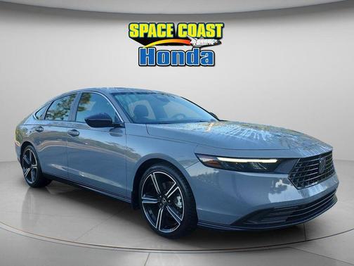 Urban Gray Pearl 2023 Honda Accord Hybrid Sport