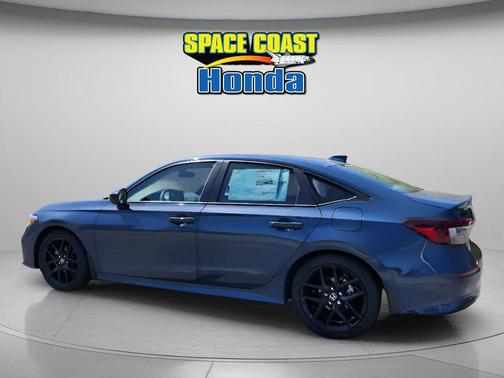 Blue 2026 Honda Civic Sport
