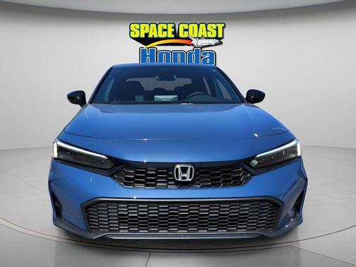 Blue 2026 Honda Civic Sport