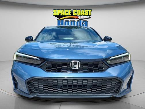 Blue 2026 Honda Civic Sport