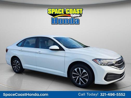 Pure White 2024 Volkswagen Jetta 1.5T S