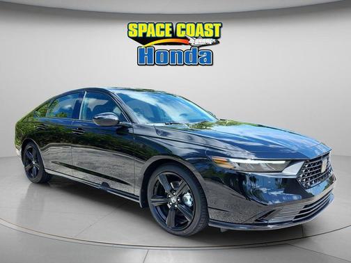Crystal Black Pearl 2026 Honda Accord Hybrid Sport-L