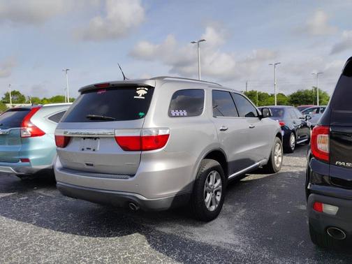 Bright Silver Clearcoat Metallic 2013 Dodge Durango Crew