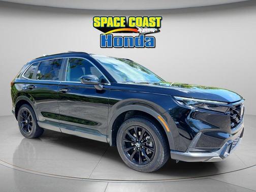 Crystal Black Pearl 2023 Honda CR-V Hybrid Sport