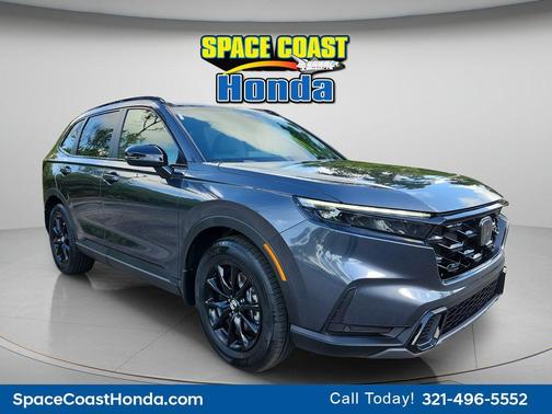 Meteorite Gray Metallic 2026 Honda CR-V Hybrid Sport-L