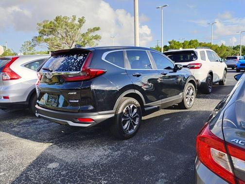 Crystal Black Pearl 2021 Honda CR-V Hybrid EX-L