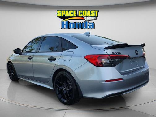 Lunar Silver Metallic 2023 Honda Civic Sport