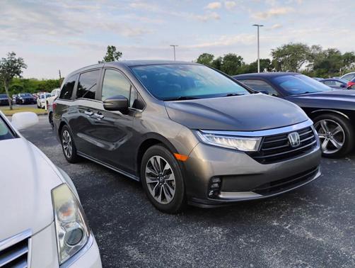 Pacific Pewter Metallic 2021 Honda Odyssey EX-L