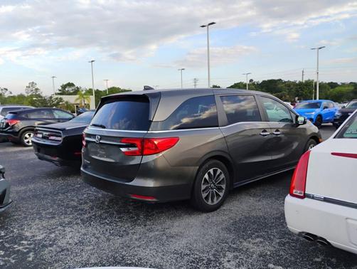 Pacific Pewter Metallic 2021 Honda Odyssey EX-L