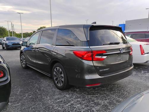 Pacific Pewter Metallic 2021 Honda Odyssey EX-L