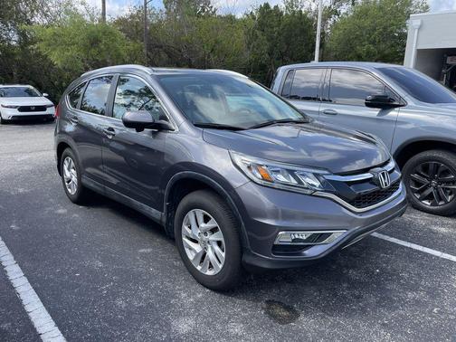 Modern Steel Metallic 2015 Honda CR-V EX-L