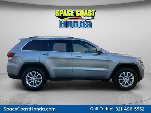 Billet Silver Metallic Clearcoat 2021 Jeep Grand Cherokee Laredo E