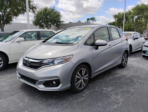 Lunar Silver Metallic 2019 Honda Fit EX