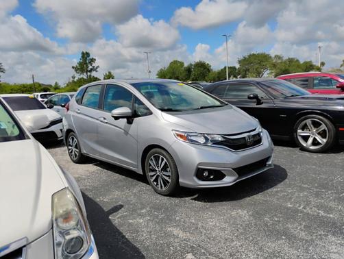 Lunar Silver Metallic 2019 Honda Fit EX