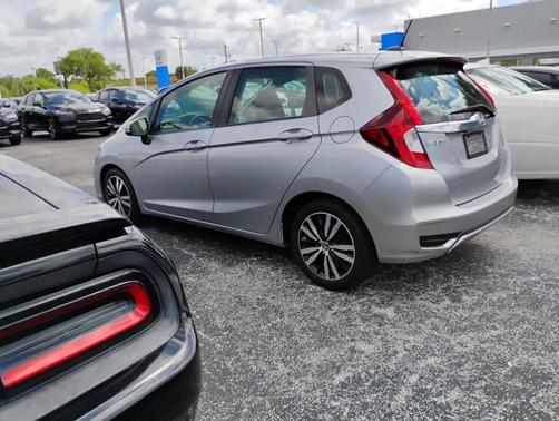 Lunar Silver Metallic 2019 Honda Fit EX