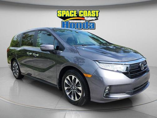 Modern Steel Metallic 2024 Honda Odyssey EX-L