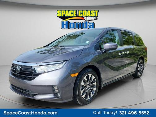 Modern Steel Metallic 2024 Honda Odyssey EX-L
