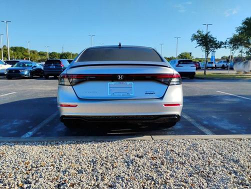 Lunar Silver Metallic 2023 Honda Accord Hybrid Sport-L