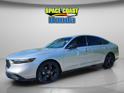 Lunar Silver Metallic 2023 Honda Accord Hybrid Sport-L