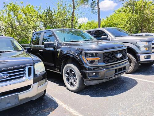 Agate Black Metallic 2024 Ford F-150 STX