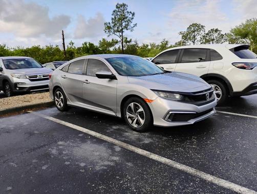Lunar Silver Metallic 2020 Honda Civic LX