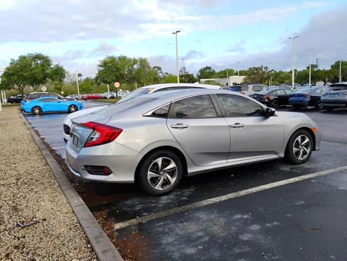 Lunar Silver Metallic 2020 Honda Civic LX
