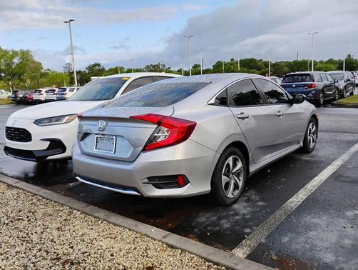 Lunar Silver Metallic 2020 Honda Civic LX