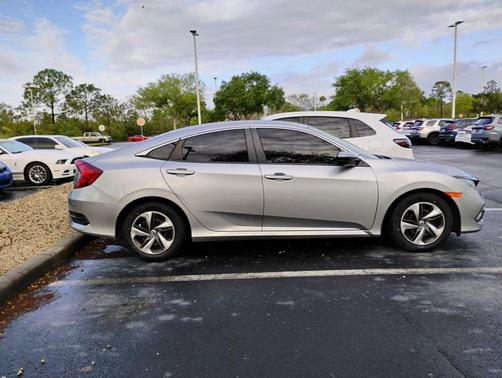 Lunar Silver Metallic 2020 Honda Civic LX