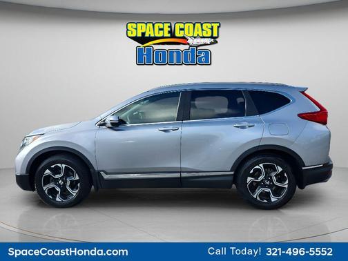 Lunar Silver Metallic 2017 Honda CR-V Touring