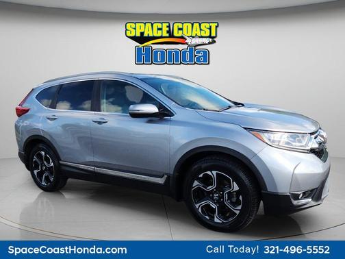 Lunar Silver Metallic 2017 Honda CR-V Touring