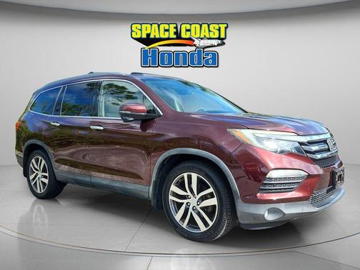 Dark Cherry Pearl 2017 Honda Pilot Touring
