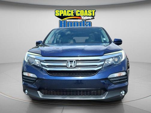 Obsidian Blue Pearl 2017 Honda Pilot EX