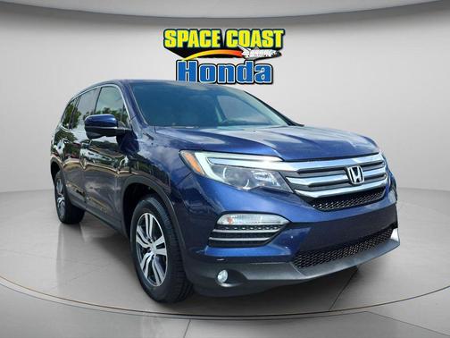 Obsidian Blue Pearl 2017 Honda Pilot EX