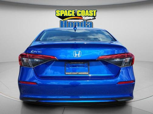 Aegean Blue Metallic 2023 Honda Civic EX
