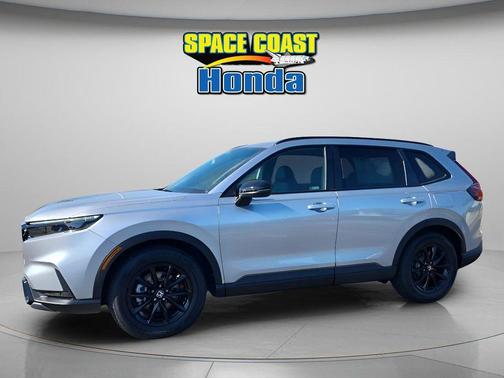 Silver Metallic 2026 Honda CR-V Hybrid Sport-L