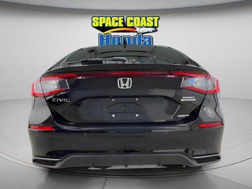 Crystal Black Pearl 2026 Honda Civic Hybrid Sport Touring