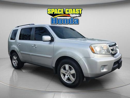Alabaster Silver Metallic 2010 Honda Pilot EX-L