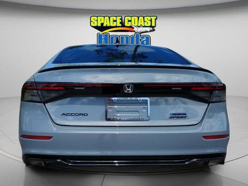Gray 2026 Honda Accord Hybrid Sport-L