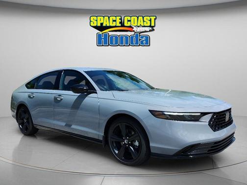 Gray 2026 Honda Accord Hybrid Sport-L