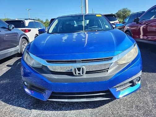 Blue 2016 Honda Civic EX-T