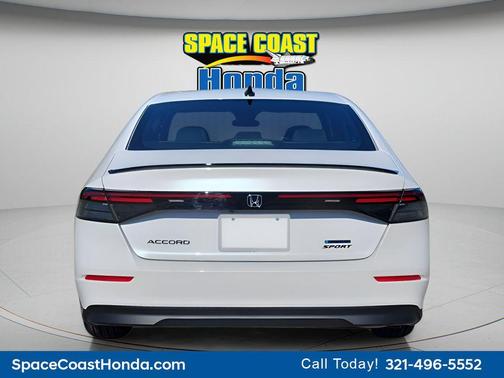 Platinum White Pearl 2026 Honda Accord Hybrid Sport
