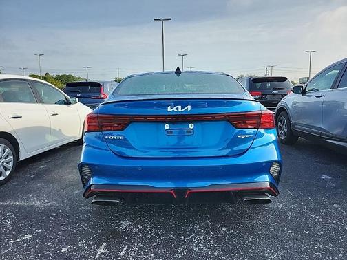 Blue 2022 Kia Forte GT
