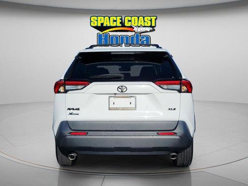 Super White 2021 Toyota RAV4 XLE