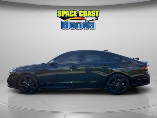 Crystal Black Pearl 2024 Honda Accord Hybrid Sport-L