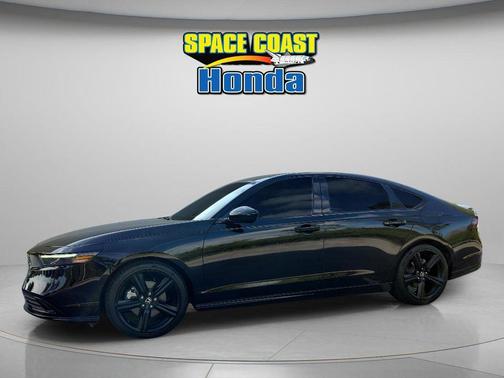 Crystal Black Pearl 2024 Honda Accord Hybrid Sport-L