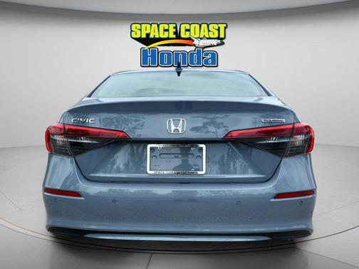 Sonic Gray Pearl 2024 Honda Civic Touring