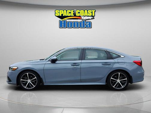 Sonic Gray Pearl 2024 Honda Civic Touring