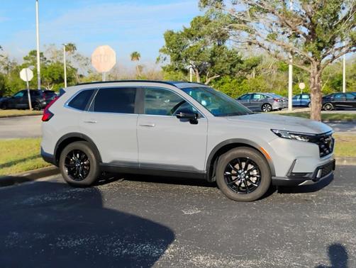 Urban Gray Pearl 2024 Honda CR-V Hybrid Sport-L