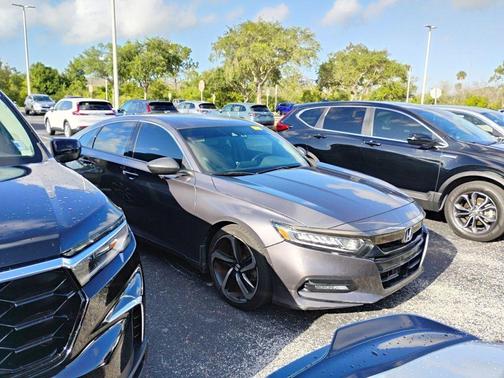 Modern Steel Metallic 2019 Honda Accord Sport