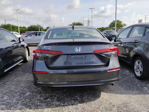 Meteorite Gray Metallic 2024 Honda Civic LX